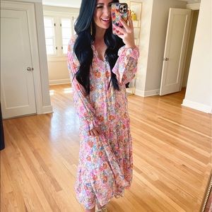 Buddy Love long sleeve maxi dress